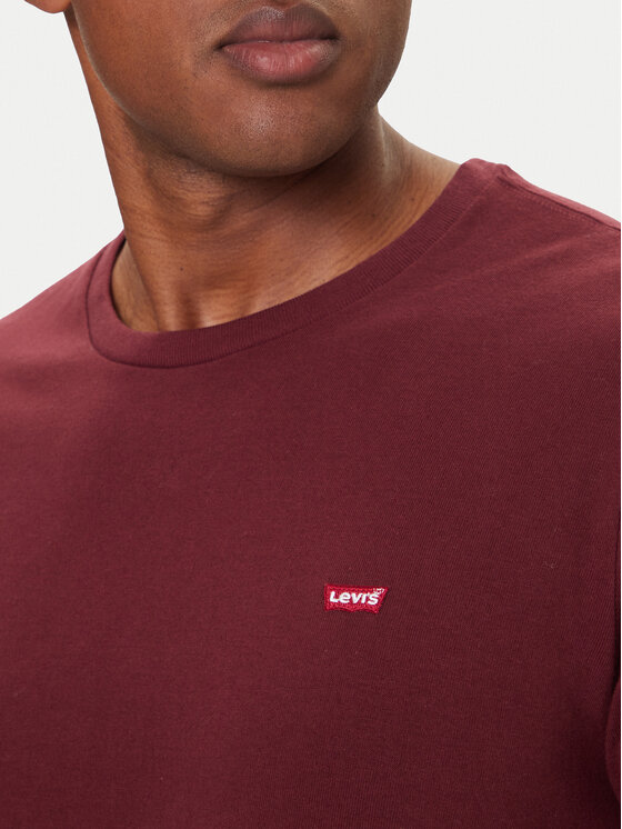 Levi's® Levi's® Camiseta Original Housemark 56605-0300 Guinda/burdeos Standard Fit