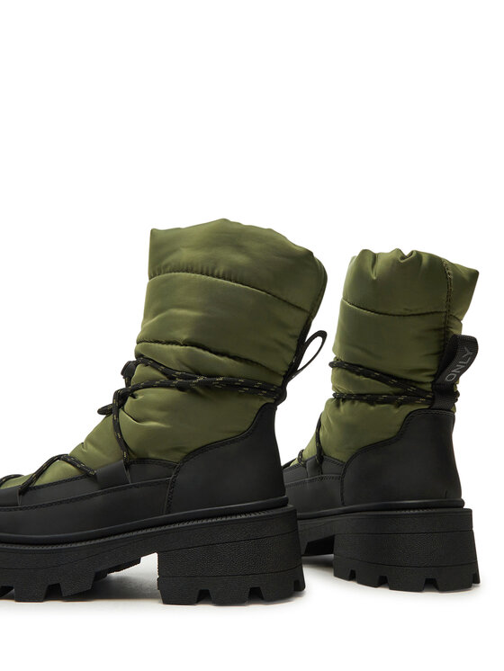 ONLY Shoes Ботильйони ONLY Shoes 15329809 Зелений
