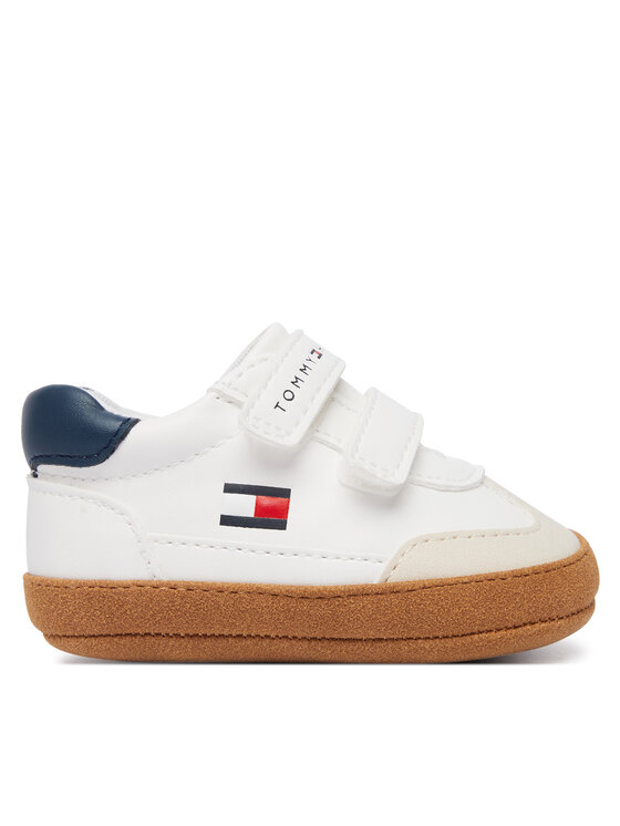 Tommy Hilfiger Babacipők Tommy Hilfiger T0B9-35210-1755B058 Bézs