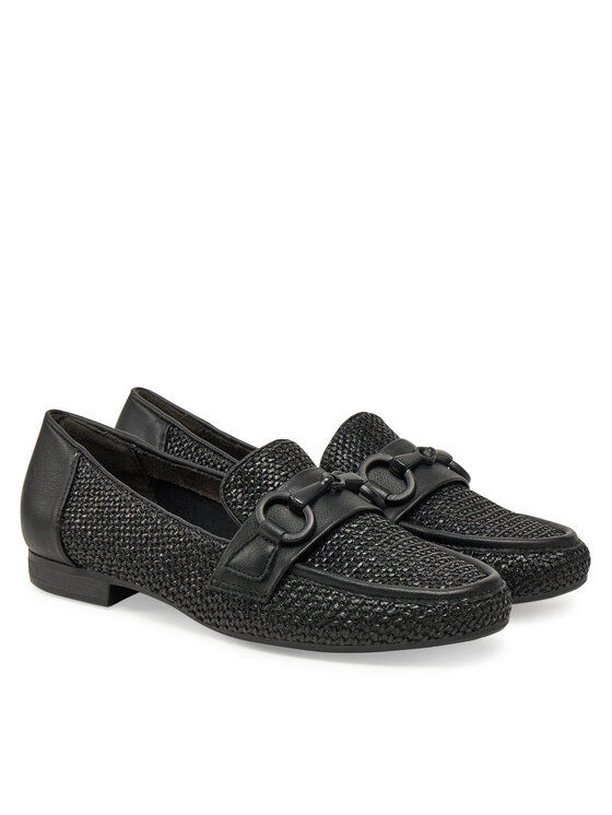 Jana Loaferai Jana 8-24265-44 Juoda