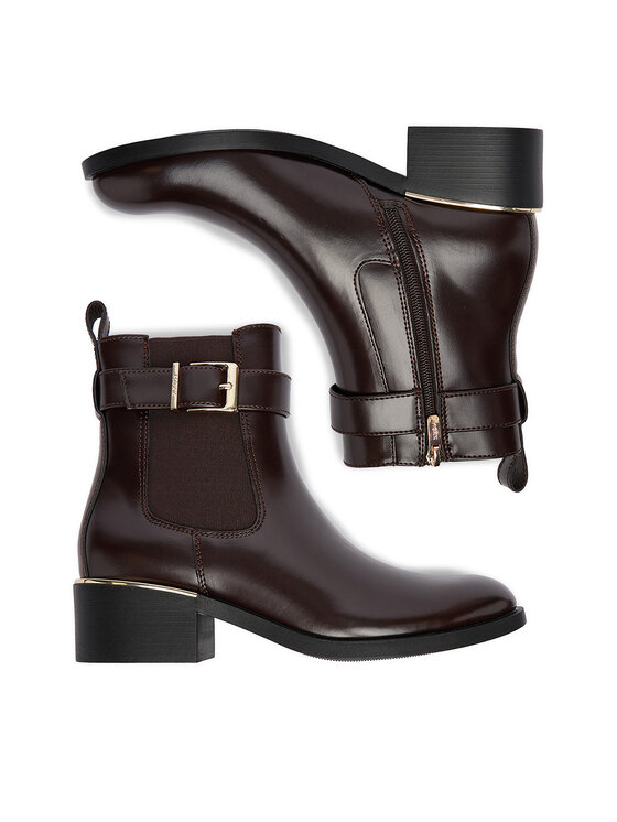 MEXX Polokozačky MEXX CEO-WS6581-08 Tmavě hnědá