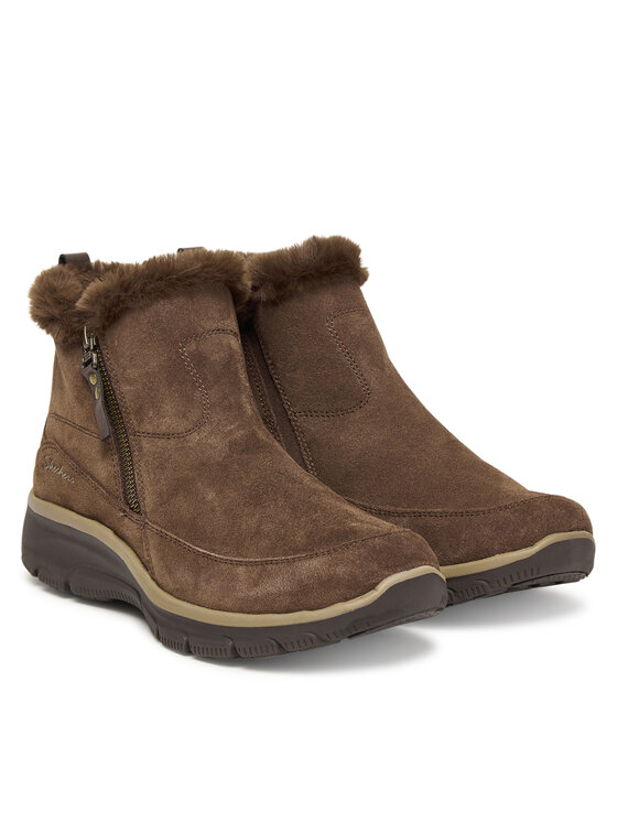 Skechers Ботильйони Skechers Easy Going 167862/CHOC Коричневий