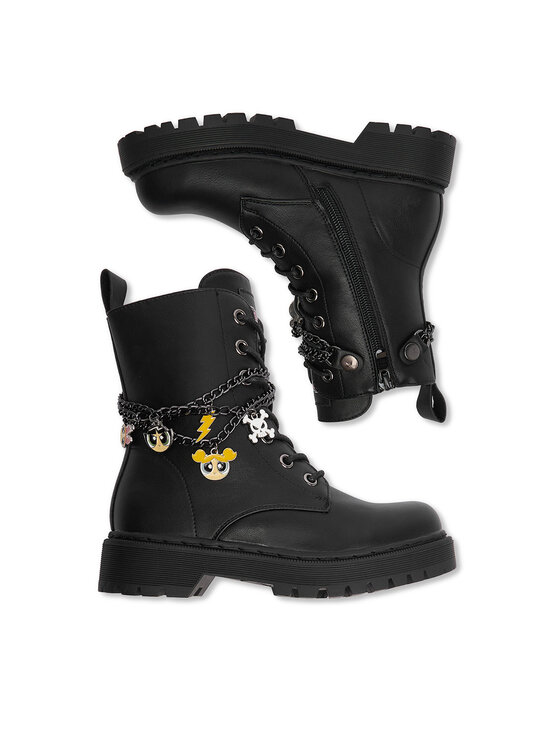 Powerpuff Girls Зимни обувки Powerpuff Girls AW23-127WBPPG Черен