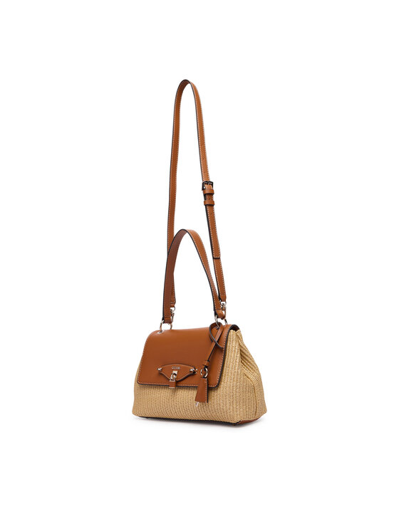 Guess Τσάντα Guess Maggie Straw HWWG97 53190 Μπεζ