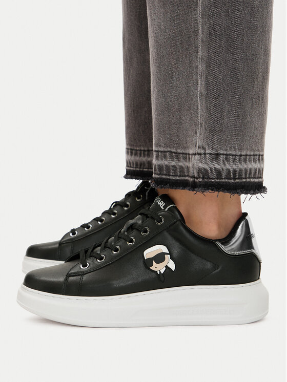 KARL LAGERFELD Sneakersy KARL LAGERFELD KL62530N Czarny