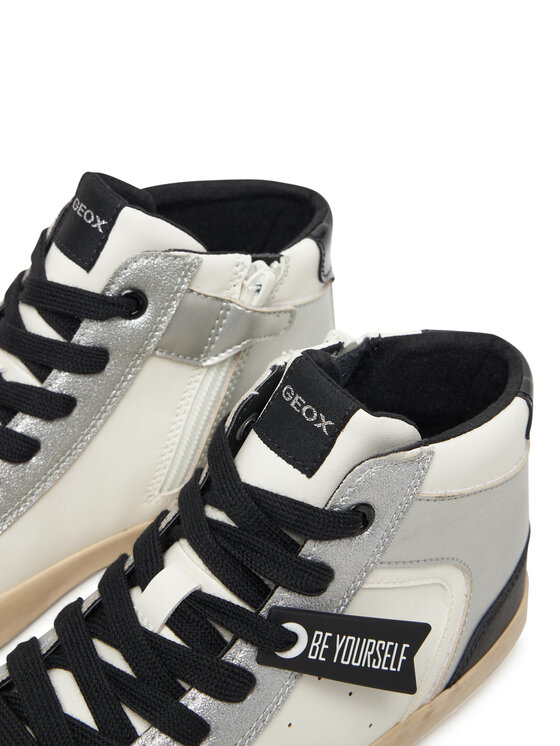 Geox Sneakersy Geox J Gisli J564NA 054AJ C0459 D Bílá