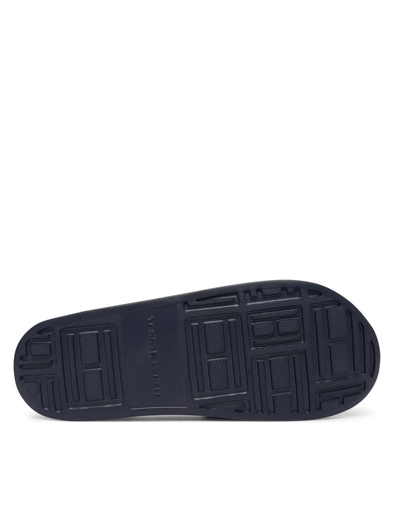 Tommy Hilfiger Şlapi Tommy Hilfiger Th Cornrow Pool Slide FW0FW09039 Colorat