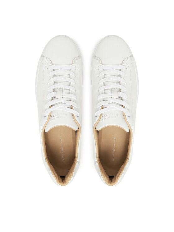 Tommy Hilfiger Sportcipők Tommy Hilfiger Premium Cupsole Leather FM0FM05412 Fehér