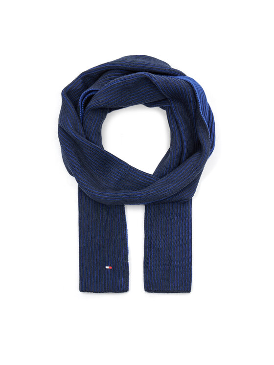 Tommy Hilfiger Set Fular și Căciulă Tommy Hilfiger AM0AM11624 Bleumarin