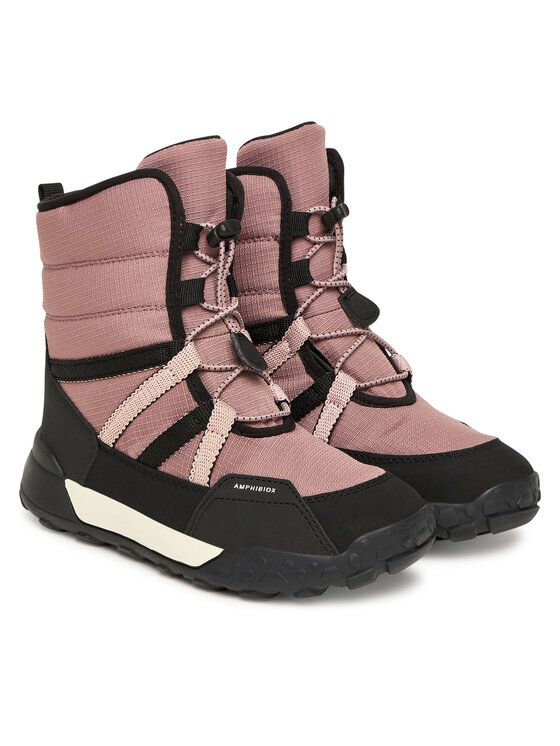 Geox Śniegowce Geox J Trekkyup B Ab J46M7F 08V50 C8A9B S Różowy