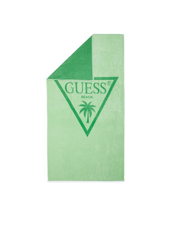 Guess Plážová osuška Guess E4GZ03 SG00L Zelená