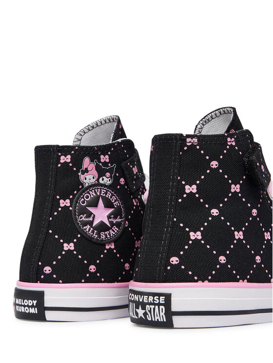 Converse Scarpe da ginnastica Converse Chuck Taylor All Star Hi X My Melody Kuromi A21839C Nero