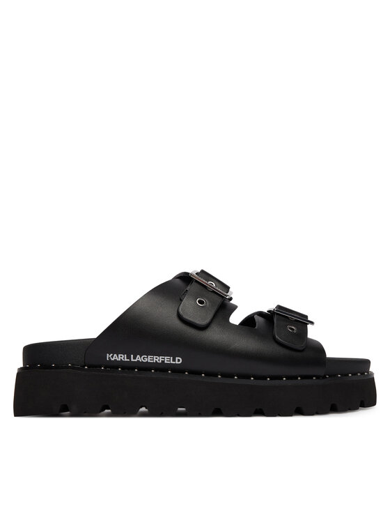 KARL LAGERFELD Klapki KARL LAGERFELD Kaia KL81506 Czarny