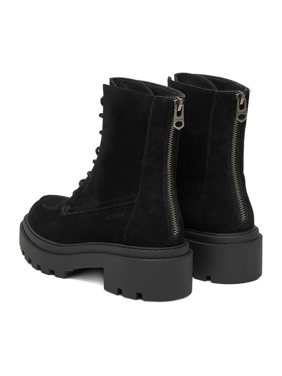 G-STAR Черевики G-Star Raw EO-LEYLA-HY25713 Чорний
