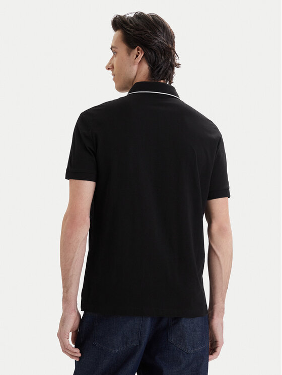 Armani Exchange Armani Exchange Поло XM001289 AF10363 UC001 Чорний Regular Fit
