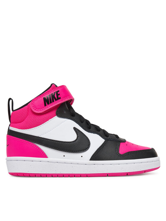 Nike Sneakersy Nike Court Borough Mid 2 Bg HV0933 100 Ružová