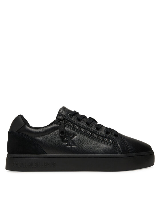 Calvin Klein Jeans Tenisice Calvin Klein Jeans Classic Cupsole Zip Low In YM0YM01318 Crna