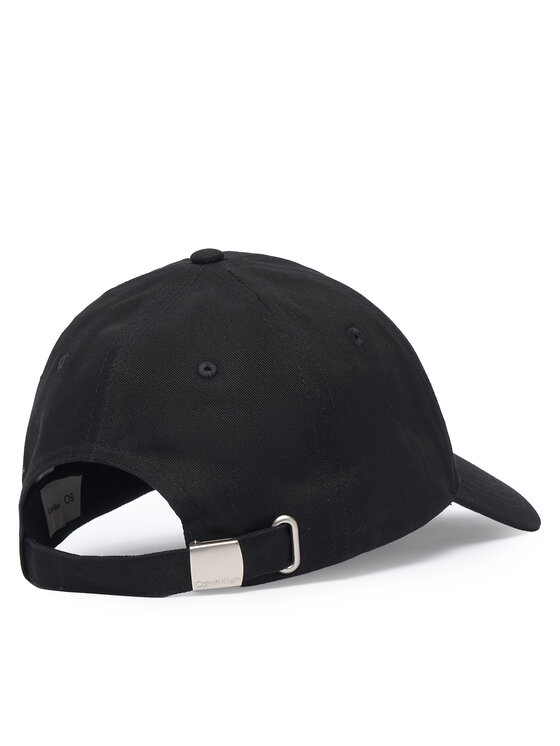Calvin Klein Kšiltovka Calvin Klein Monogram Embroidery Baseball Cap LV04G5002G Černá