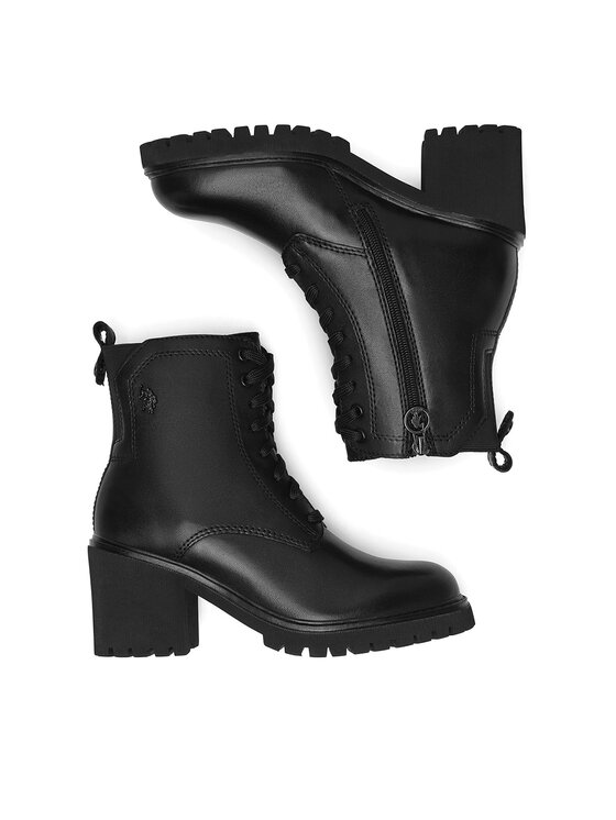 U.S. Polo Assn. Gležnjarji U.S. Polo Assn. MILVA001W/DLE1 Črna