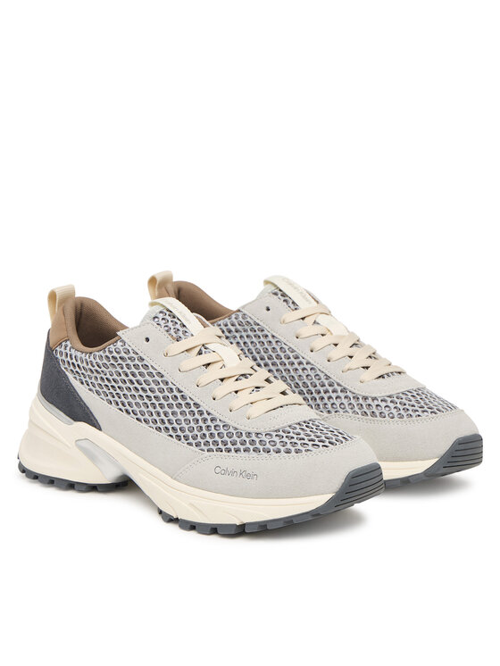 Calvin Klein Superge Calvin Klein Hike Runner Lace Up Techmix YW0YW02030 Bež
