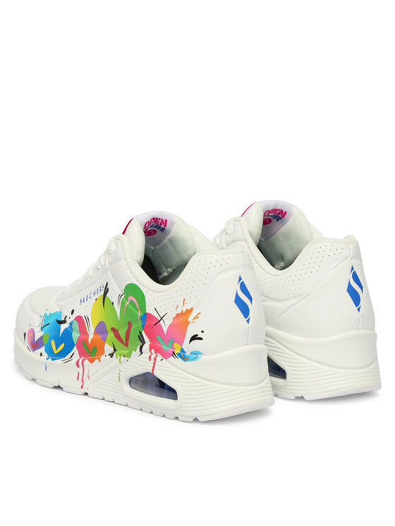 Skechers Снікерcи Skechers Jason Naylor: Uno - Open Your Heart 190008/WMLT Білий