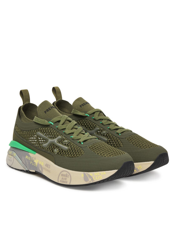 Premiata Sneakersy Premiata Moerun0.1 Var 8259 Zelená