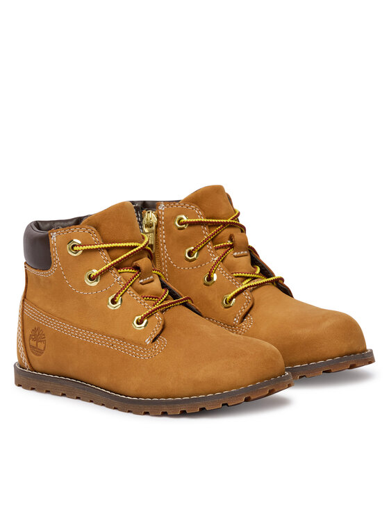 Timberland Šnurovacia obuv Timberland Pokey Pine 6in Boot TB1A125Q2311 Hnedá