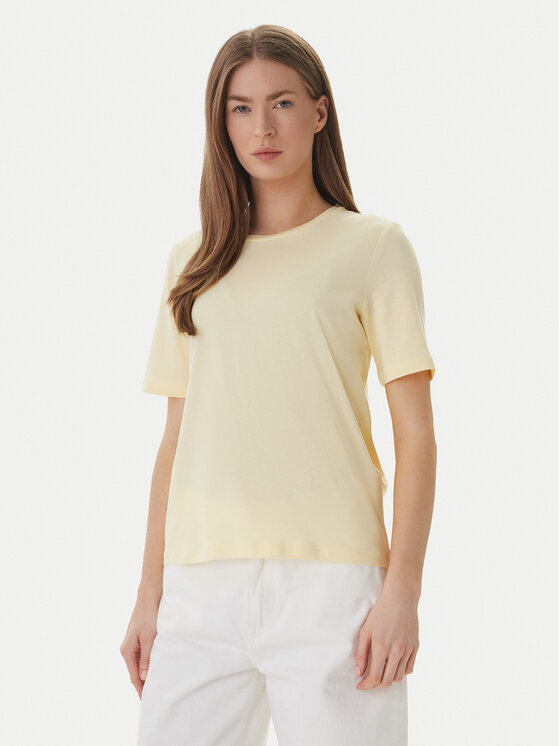 ONLY ONLY Camiseta 15270390 Amarillo Regular Fit