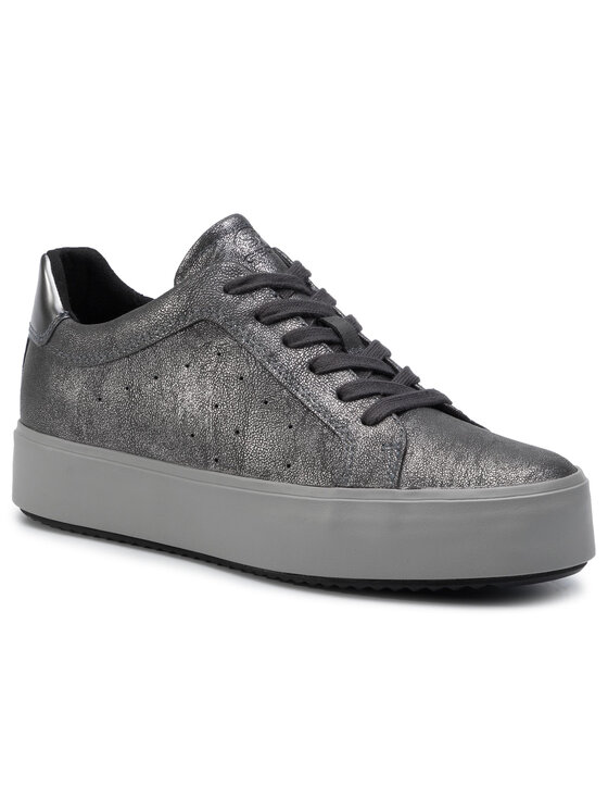 Geox Sneakersy Geox D Blomiee H. B D94DZB 0PVBN C9004 Sivá