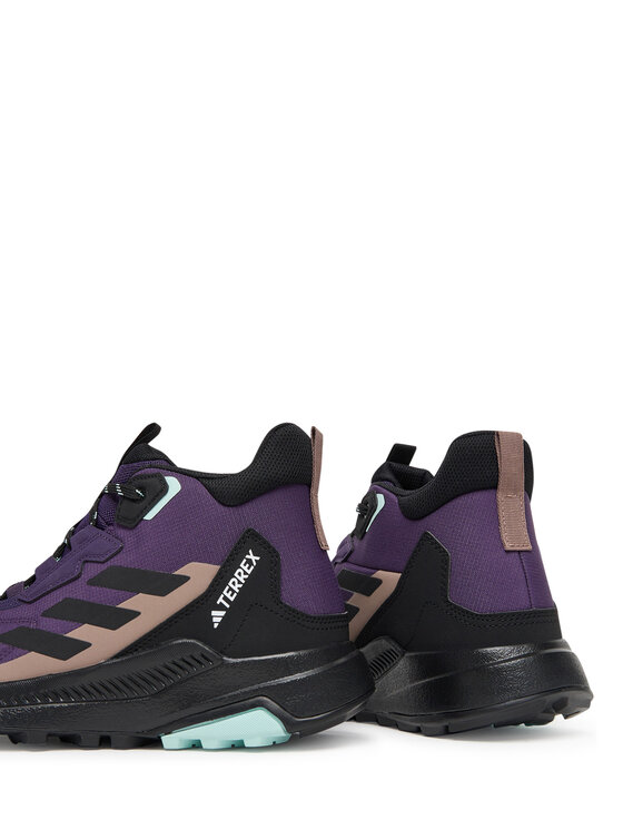 adidas Trekingová obuv adidas Terrex Anylander Mid Rain.Rdy JQ9966 Fialová