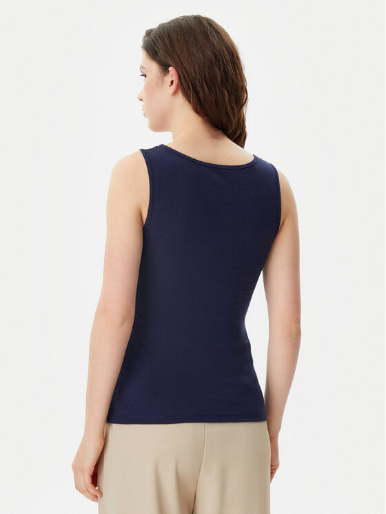 Gap Gap Топ 585421-00 Cиній Slim Fit
