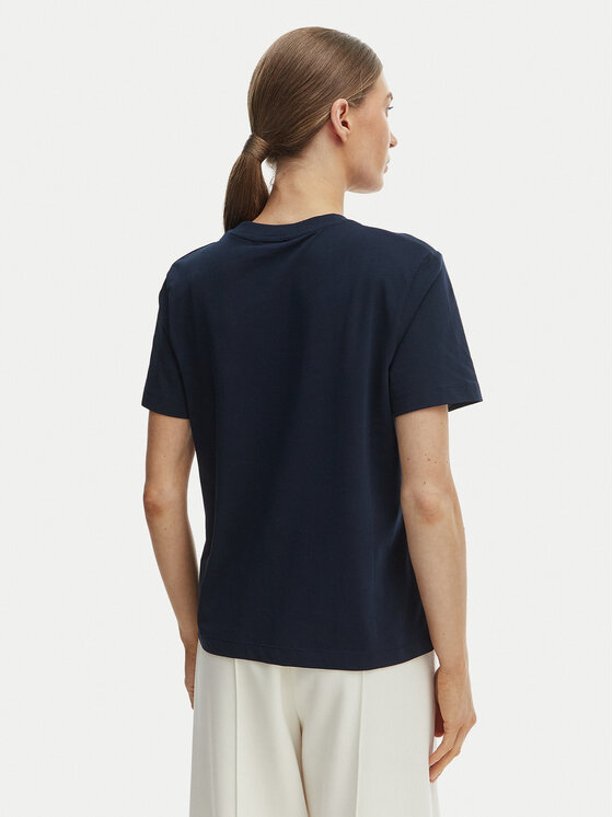 Tommy Hilfiger Tommy Hilfiger Camiseta WW0WW48699 Azul marino Regular Fit