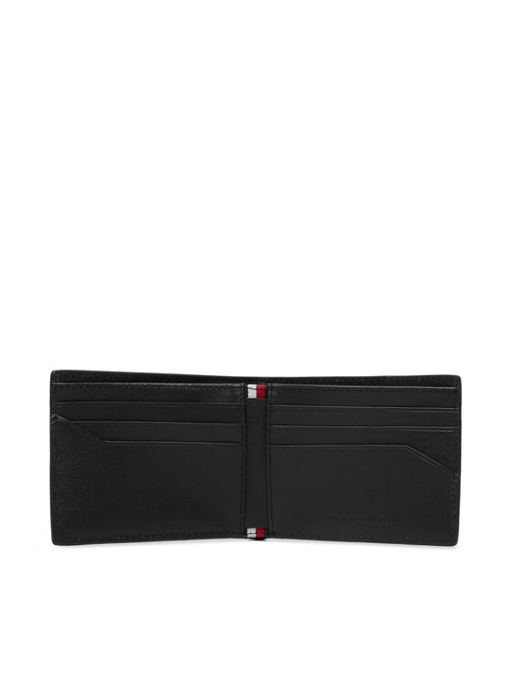 Tommy Hilfiger Cartera Tommy Hilfiger Th Business Saffi Mini Cc Wallet AM0AM14785 Negro