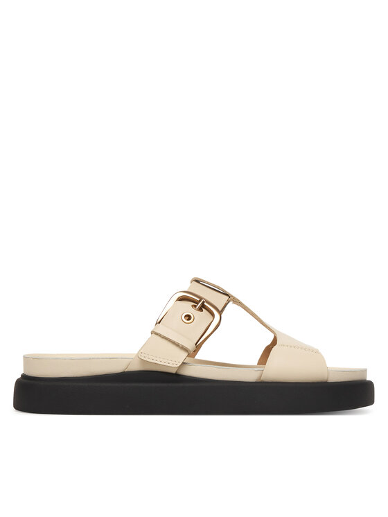 Clarks Шльопанці Clarks Aristella West 26185812 Écru