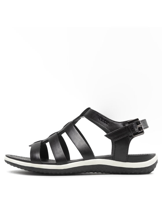 Geox Sandali Geox D Sand. Vega A D72R6A 00043 C9999 Črna
