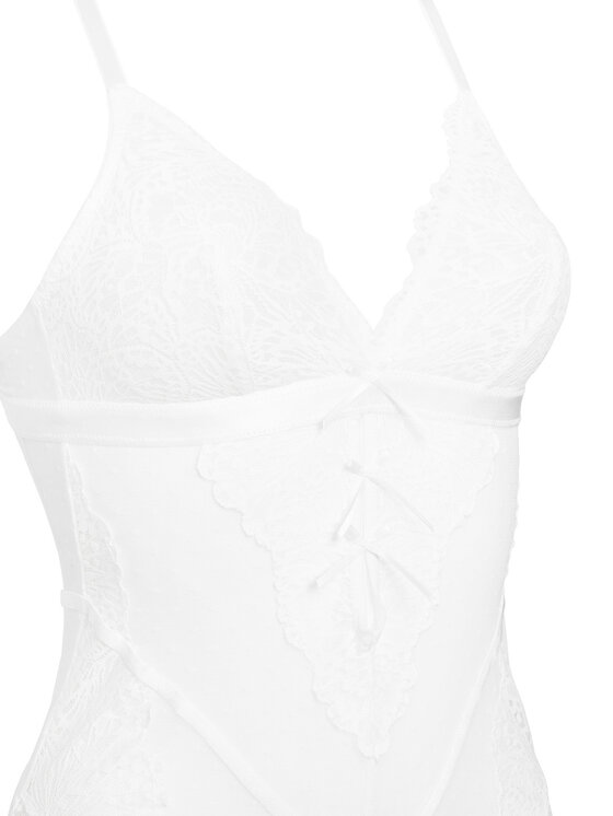 Hunkemöller Hunkemöller Body Posie 301853 Bianco