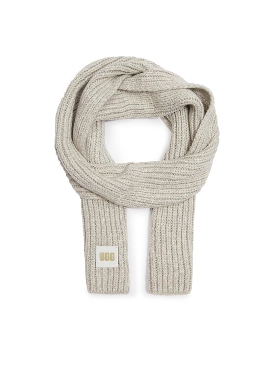 Ugg Šalles un cepures komplekts Ugg W Knit Beanie W Pom And Scarf 21883 Pelēks