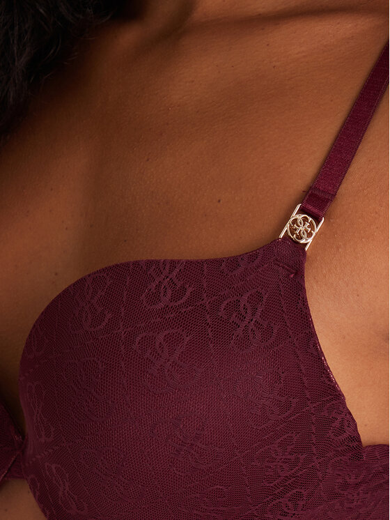 Guess Guess Sujetador push-up O5RC12 KCLB0 Guinda/burdeos
