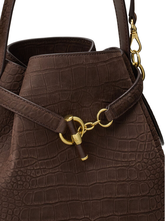 LAUREN RALPH LAUREN Τσάντα LAUREN RALPH LAUREN 431P18459003 Σκούρο καφέ