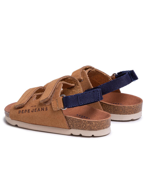 Sandále Pepe Jeans Velcro Kids PBS90038 Hnedá | Eobuv.sk