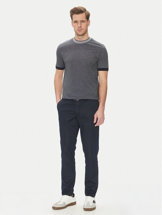 BOSS BOSS Футболка H-Tessler 145 50536847 Cиній Slim Fit