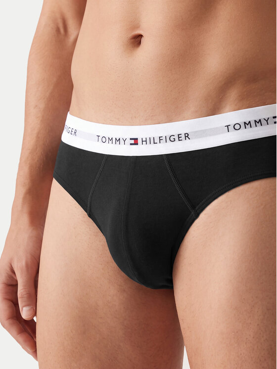 Tommy Hilfiger Tommy Hilfiger Conjunto de slips UM0UM03471 Negro