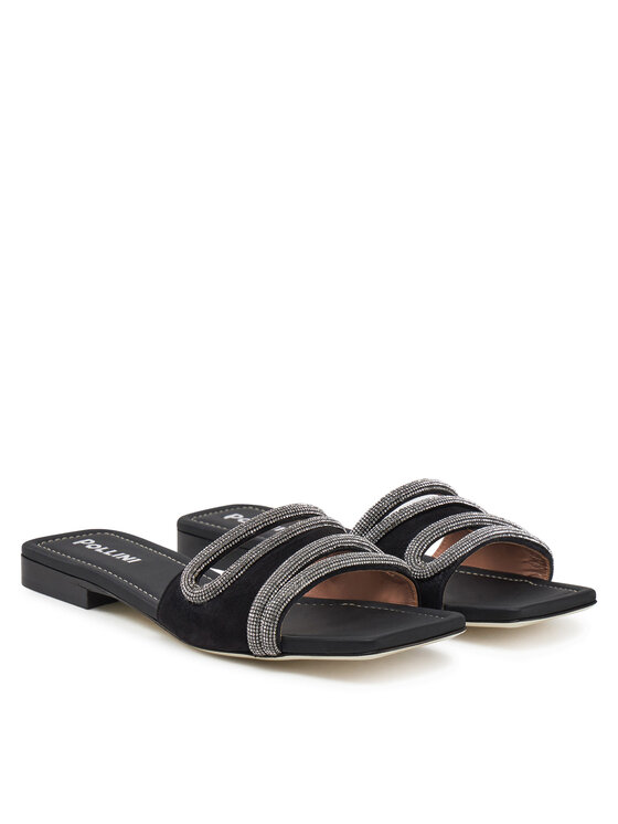 Pollini Шльопанці Pollini SA28071C1MTA0000 Чорний
