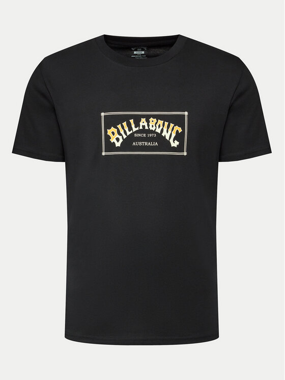 Billabong Billabong Футболка Arch EBYZT00167 Чорний Regular Fit