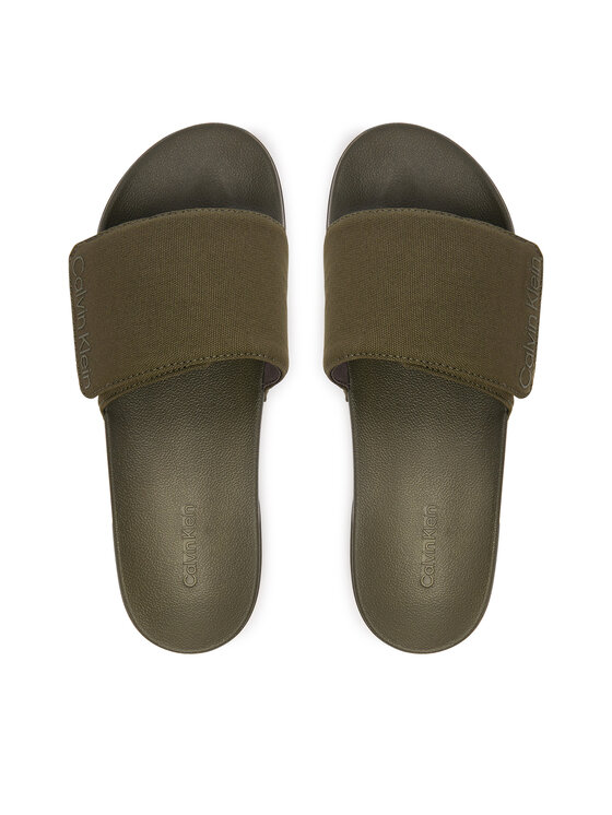 Calvin Klein Ciabatte Calvin Klein Ess Slide Adj Monobrand Cv HM0HM02115 Verde