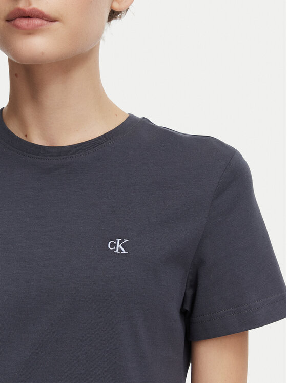 Calvin Klein Jeans Calvin Klein Jeans Camiseta Monogram LV047B224G Gris oscuro Regular Fit