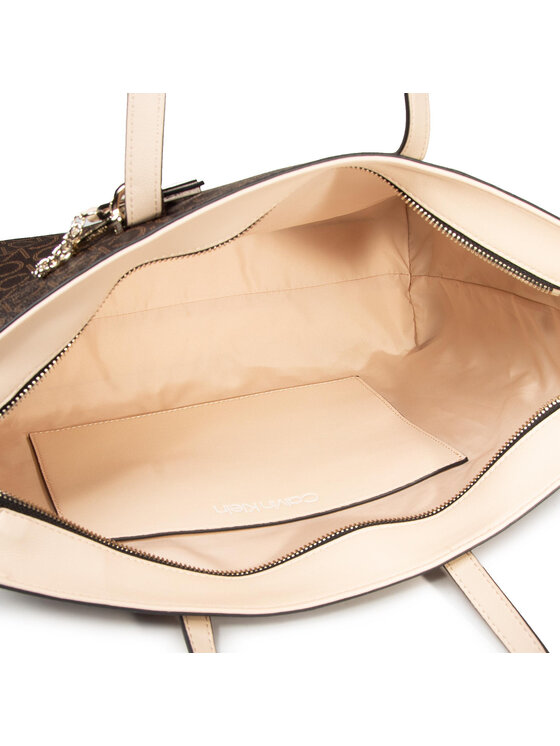 Calvin Klein Torebka Calvin Klein Shopper Md K60K607427 Brązowy