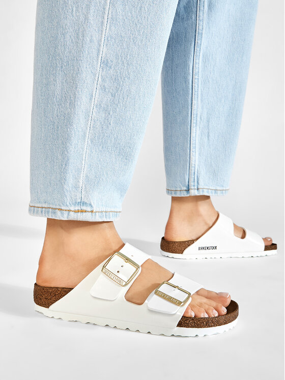 Birkenstock Nazouváky Birkenstock Arizona 1005294 Bílá