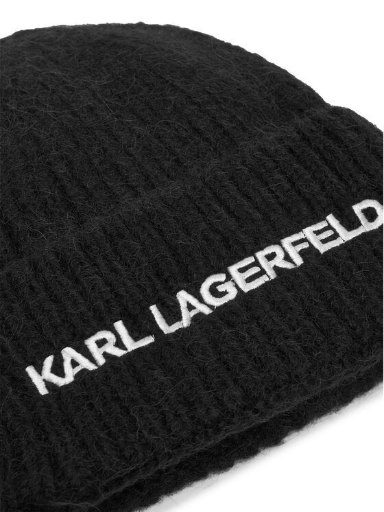 KARL LAGERFELD Čiapka KARL LAGERFELD 246W3411 Čierna