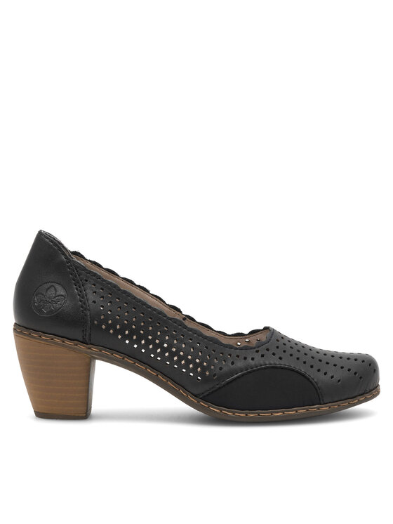 Rieker Pantofi Rieker 40952-00 Negru